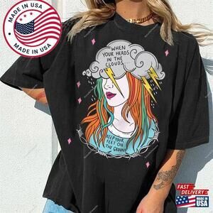 Hayley Art T-Shirt Williams Tee Rain Cloud
